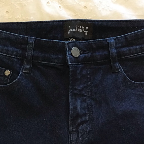 Joseph Ribkoff Jeans with eyelet bottom.  -1 - Picture 4 of 11